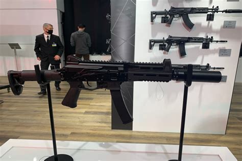 Army 2021 Kalashnikov Group Unveils Latest Submachine Guns Assault