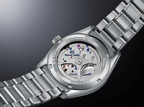 Grand Seiko Evolution Spring Drive Days High Intensity Titanium