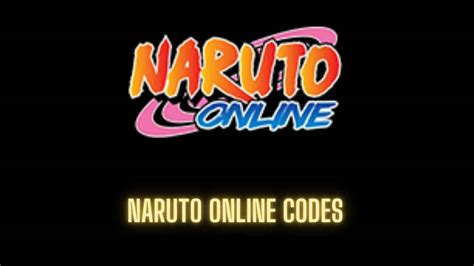 Naruto Online Codes September