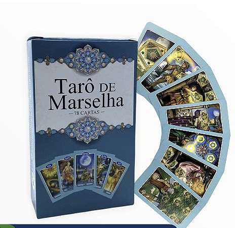 Distribuidor De Baralho Tarot De Marselha 78 Cartas Boutique