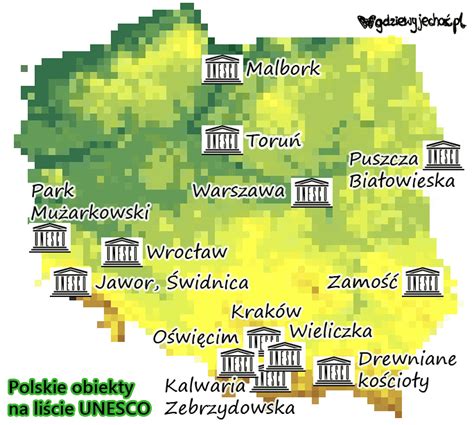 Polskie Unesco Lista Obiekt W Unesco W Polsce Stare I Nowe