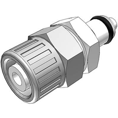 Embout Acétal DN 3 2 à Clapet À Coiffe pour tube 6 4X9 5mm Int