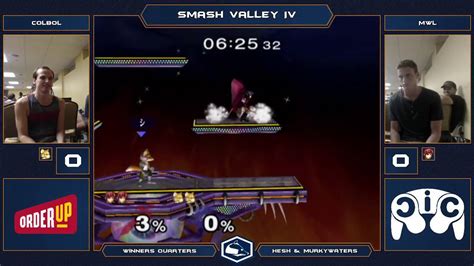 Smash Valley Iv Melee Singles Colbol Fox Vs Mwl Marth Winners