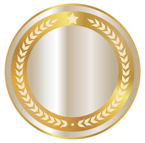 Golden Badge Png Photo