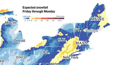Us Weather Map Snow Forecast Winter 2024/2025 Snowfall Predictions: