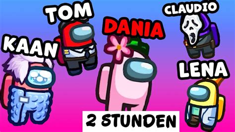 2 STUNDEN AMONG US Mit Kaan Dania Claudio Lena Tom Wer Ist Der