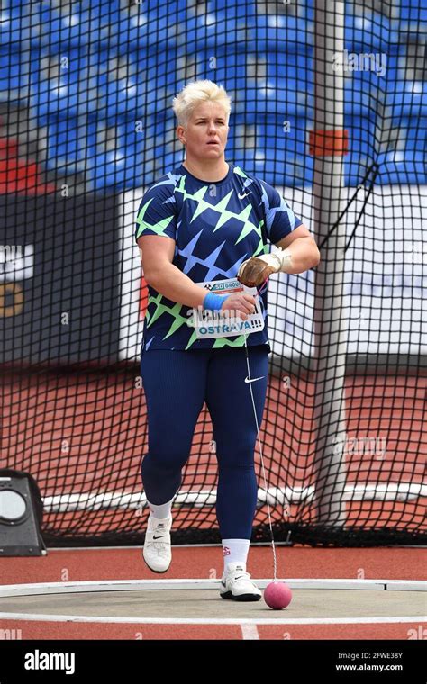 Anita Wlodarczyk POL Places Third In The Women S Hammer At 238 7 72