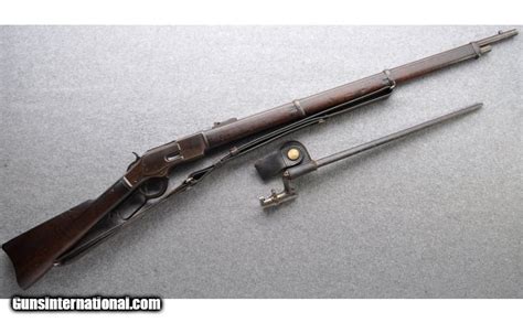 Winchester 1873 Musket 3rd Model With Bayonet 44 40 Wcf For Sale