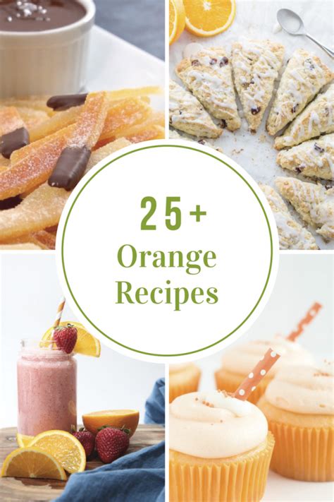 Orange Recipes - The Idea Room