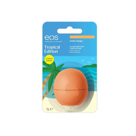 Eos Organic Lip Balm Tropical Edition Exotic Mango 7 Gr