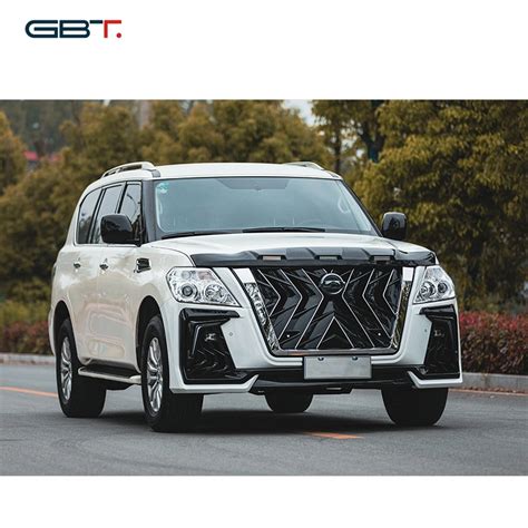 Gbt Facelift Upgrade Front Rear Bumper Grille Lip For Nissan Patrol Y62