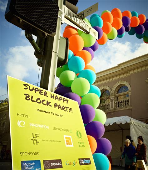 A Super Happy Block Party In Startup Land