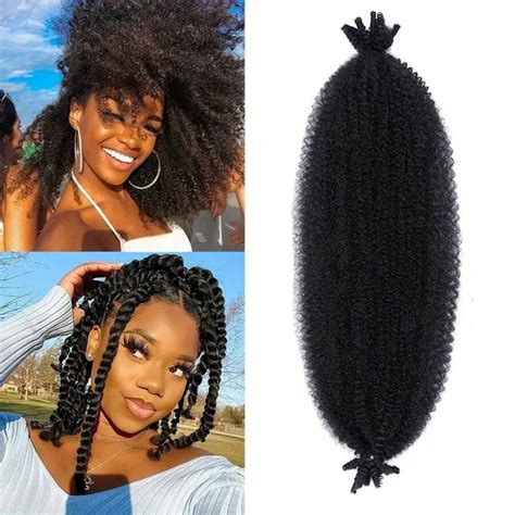 Paquete De Cabello De Trenzado Marley Twist De Pulgadas Trenzas