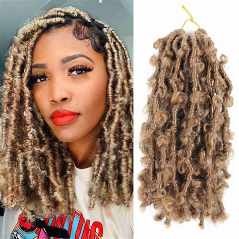 Buy 3 Packs Butterfly Locs Crochet Hair Distressed Locs Crochet Braids