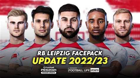 RB LEIPZIG FACEPACK 2022 23 SIDER AND CPK EFOOTBALL PES 2021 SP