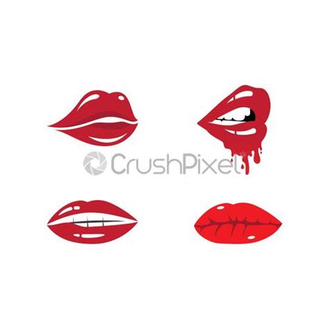 Lips Background Stock Vector 3477733 Crushpixel