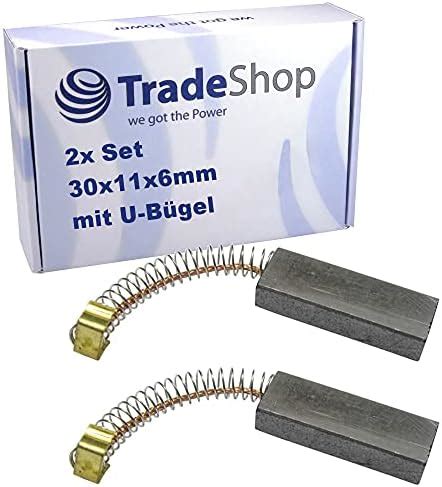 Amazon de 2x Kohlebürsten Motorkohlen 30mm x 11mm x 6mm Kohlestifte