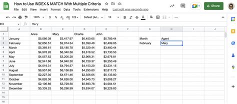 Excel Index Match Multiple Criteria Rows And Columns Printable