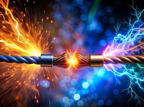 Dynamic Electrical Spark between Insulated Copper Wires a Visual Exploration of Energy and ...