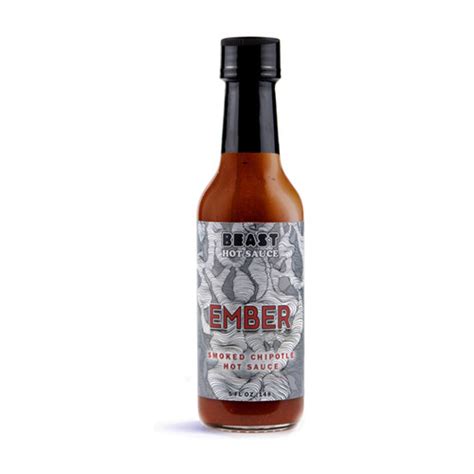 EMBER SMOKED CHIPOTLE HOT SAUCE BEAST Hot Sauce