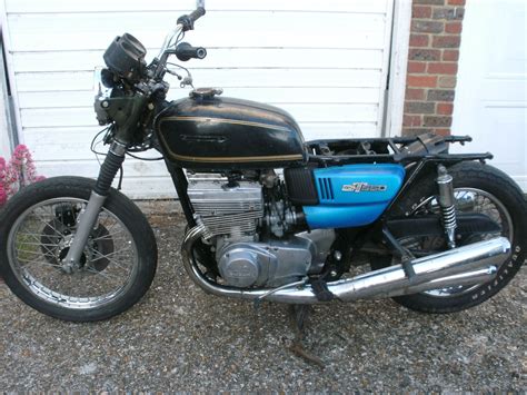 1972 Suzuki GT550 GT550J RARE RESTORATION OR CAFE RACER PROJECT NOW ?1295