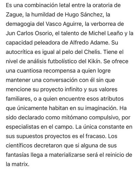 Pumas Rafa Puente Jr Es Reventado Por Su Biograf A En Wikipedia El