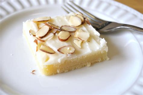 Kristin In Her Kitchen Almond Sheet Cake With Butter Frosting