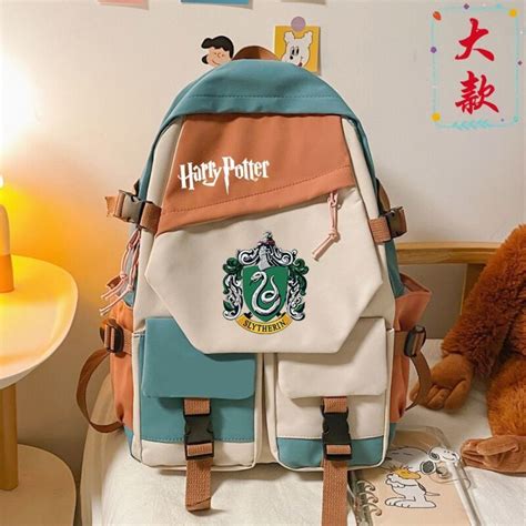 Mochila Escolar Harry Potter Bolso De Viaje Casual De Dos Hombros