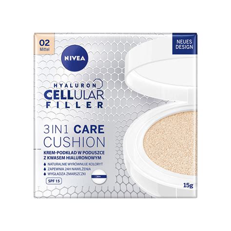 Nivea Hyaluron Cellular Filler 3in1 Care Cushion pielęgnujący krem