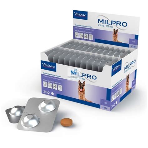 Milpro Perro Grande De Kg Comprimidos Antiparasitarios Para Perros