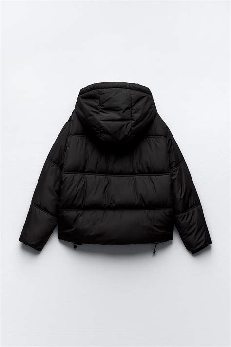 Zara Water And Wind Protection Quilted Cropped Anorak Mall Of America®