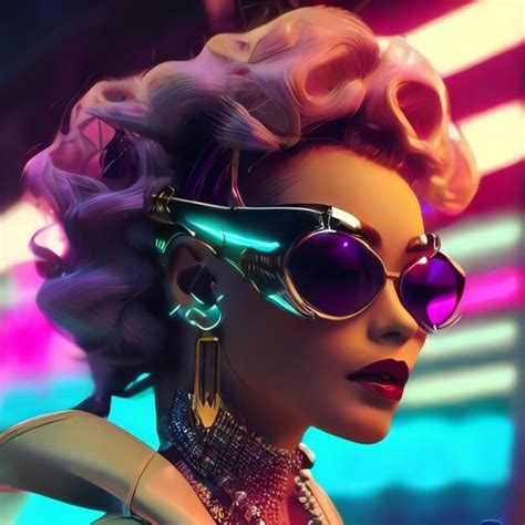 Premium Photo Tshirt Retro Vintage Cyberpunk Style