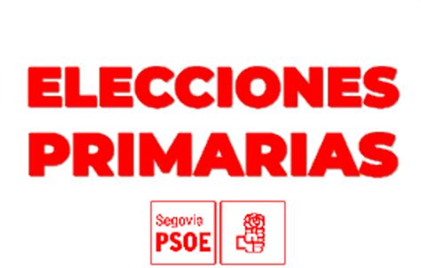 El Psoe De Segovia Pone En Marcha El Proceso De Primarias Para Las