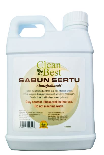 Cleanbest Sabun Sertu Pakaian Laundry 1000ml Brush Your Teeth Bro