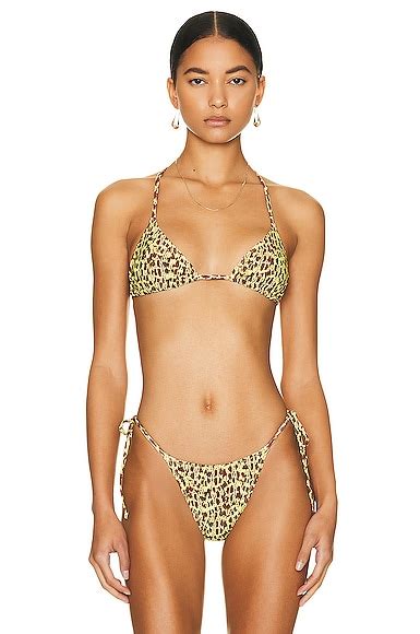 Tropic Of C Praia Bikini Top In Desert Flower Fwrd