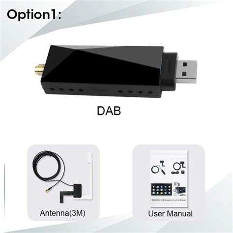 Cle Wifi Srnubi Antenne Dab Avec Adaptateur Usb R Cepteur De Tuner