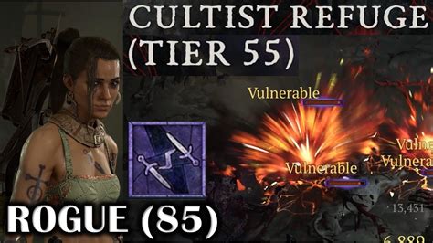 Diablo Rogue Twisting Blades Gear Build Cultist Refuge