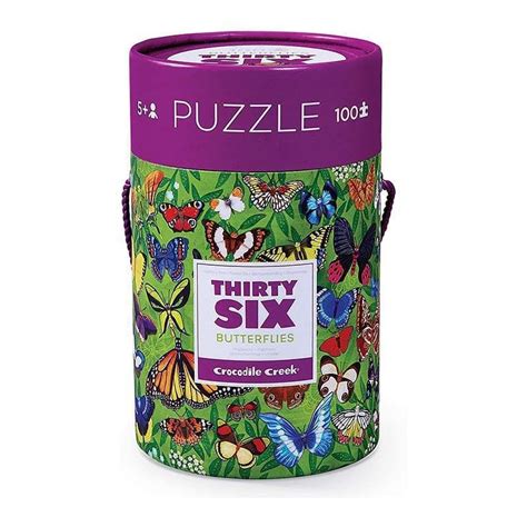 36 Animal Puzzle 100pc Butterflies Genshintoys