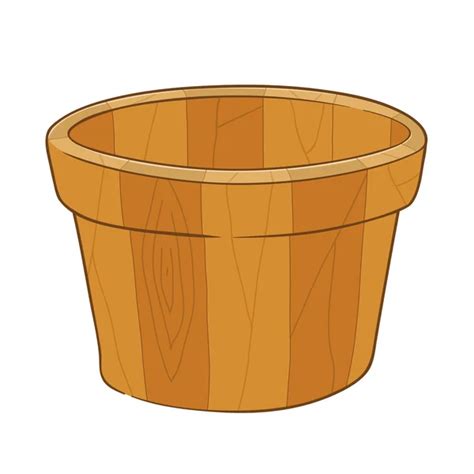 Cartoon wood bucket Stock Vectors, Royalty Free Cartoon wood bucket Illustrations | Depositphotos®