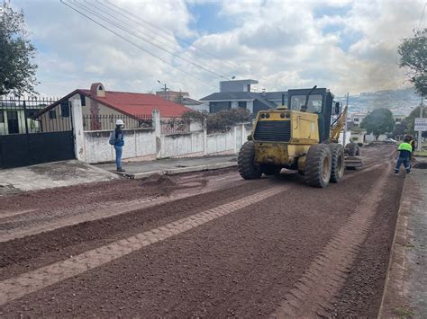 Plan Intensivo de Rehabilitación Vial Quito Informa