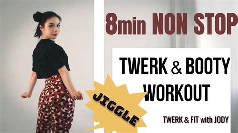 【8 Min Non Stop Twerk＆ Booty 🍑jiggle Focused Workout~💥】beginner