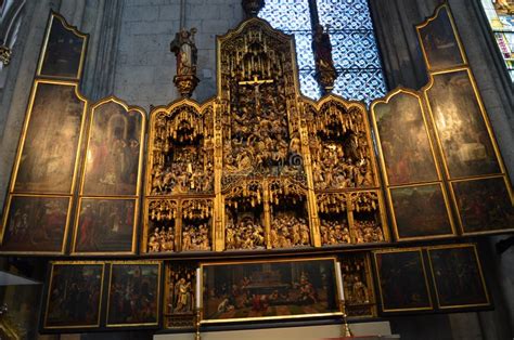 The 16th Century Altar of Agilolphus, Interior Cologne Cathedral ...