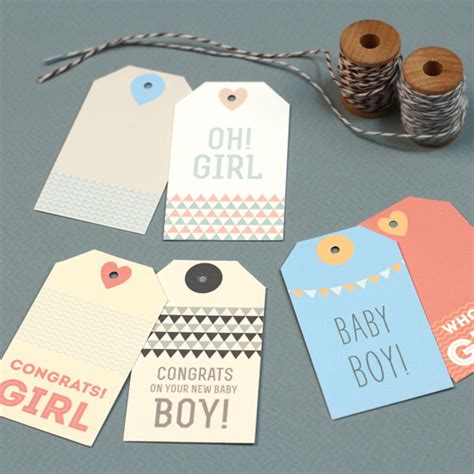 Free Baby Gift Tag Printables Moms