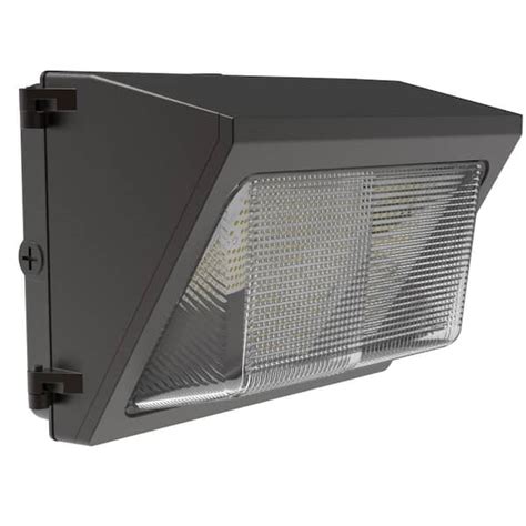 Jandh Led 1050 Watt Integrated Led Bronze Outdoor Security Commercial Wall Pack Light 15600