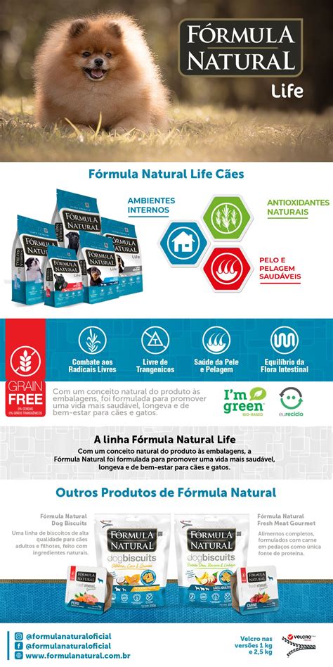 Ração Fórmula Natural Life Super Premium Para Cães Adultos Raças Mini E