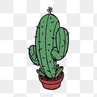 Mosaic Green Saguaro Cactus Design Premium PNG Sticker Rawpixel