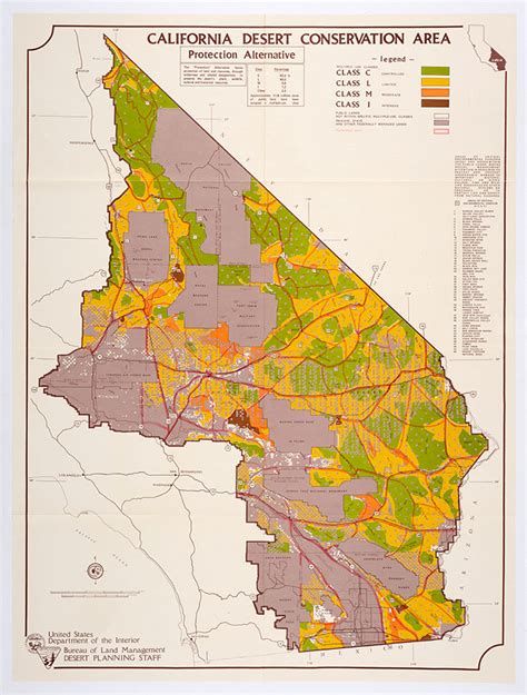 Desert In California Map - Amargo Marquita