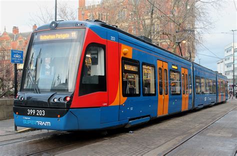 Stagecoach Supertram 203 Class 399 399 203 Cathedral A Photo On Flickriver