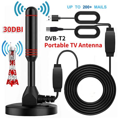 Antenne Tv Portable R Ponse Rapide Antenne Hd Num Rique Int Rieure Ext