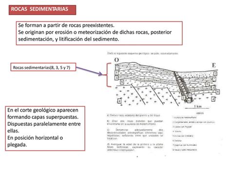 Interpretación de cortes geológicos PPT